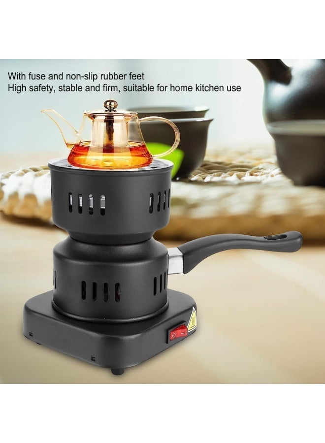 موقد إشعال الفحم الكهربائي محمول مع مقبض قابل للإزالة – سريع التسخين لإشعال الفحم للشواء والمواقد والاستخدام الخارجي - Image 5